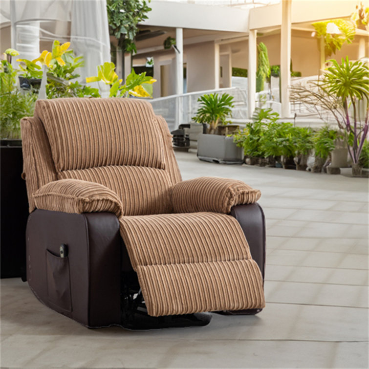 Jumbo cord 2025 electric recliner chair